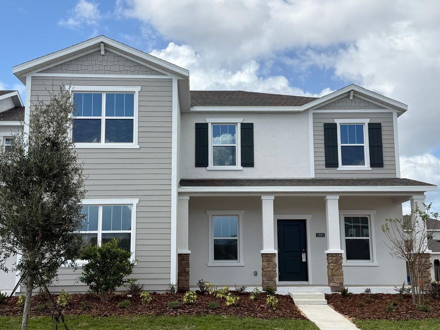 Welcome to 2880 Haze Rd, a brand-new, exterior end-unit townhome located in the sought-after Wellness Ridge community of Clermont. This elegant two-story home offers 3 bedrooms, 2.5 bathrooms, and a rear-load two-car garage, combining comfort, functionality, and a prime location just 3 minutes walking distance from the future clubhouse (expected completion December 2025).

Enjoy the spacious open-concept living and dining area, filled with natural light and designed for both relaxation and entertaining. The modern kitchen features quartz countertops, wood cabinetry, and brand-new stainless-steel appliances. There is also a laundry room with a washer and dryer that opens to a beautiful and cozy lanai, perfect for enjoying your morning coffee or a quiet evening outdoors.

Upstairs, the luxurious master suite offers a walk-in closet and private suite bathroom, while two additional bedrooms provide flexibility for guests, family, or a home office.

Lawn care and high-speed Wi-Fi are included, ensuring easy, worry-free living.

The Wellness Ridge community is designed for a resort-style lifestyle, with amenities coming soon — including a clubhouse, pool, fitness center, tennis, basketball, and pickleball courts, plus scenic walking and biking trails (expected by the end of 2025).

Conveniently located just 8 minutes from Publix and 11 minutes from Walmart Clermont, this home also offers quick access to Lake Louisa State Park, Southern Hill Farms, and the future Olympus Sports Complex, with easy routes to Winter Garden, Horizon West, and SR-429 via the upcoming Wellness Way connection.

Small pets allowed with management’s written approval. Pet deposit required. Text the listing agent to receive the application link.

Experience luxury, convenience, and community living in this exceptional end-unit home — schedule your private tour today!
