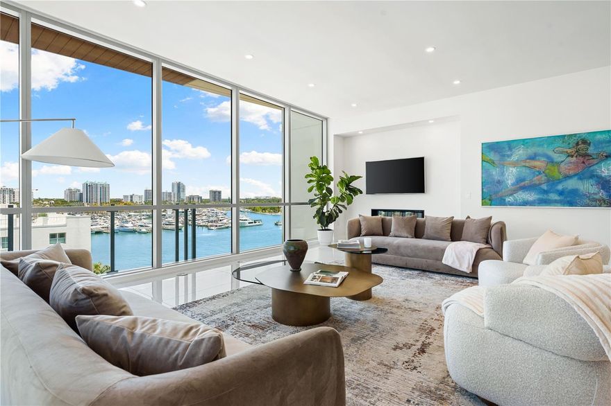 New construction without the wait and room to live beautifully. Welcome to the largest residence at The Evolution, a move-in-ready 4-bedroom, bonus room and 5.5-bath home offering 3,527 square feet of refined interior space plus 562 square feet of private balcony living. Designed by Mark Sultana of DSDG, this residence lives like a single-family home, combining wide-open layouts with designer finishes, premium Wolf and Sub-Zero appliances, a built-in coffee station, wine fridge, and imported European cabinetry throughout. The oversized island and walk-in pantry make both everyday living and entertaining feel effortless. Engineered oil-rubbed hardwoods add warmth to the additional bedrooms, while the upgraded primary suite brings spa-like serenity with custom finishes and water views. A deeded 2-car private garage offers everyday convenience, while The Evolution’s boutique amenities include a rooftop lounge with spa and fireplace, resort-style pool, fitness studio, sauna, yoga room, and full-time concierge. Enjoy panoramic views of Sarasota Bay, the marina, and downtown, all just moments from shopping, dining, and the Gulf’s best beaches. If you’re ready for new construction that’s finished and flawless, let’s schedule your private tour today.