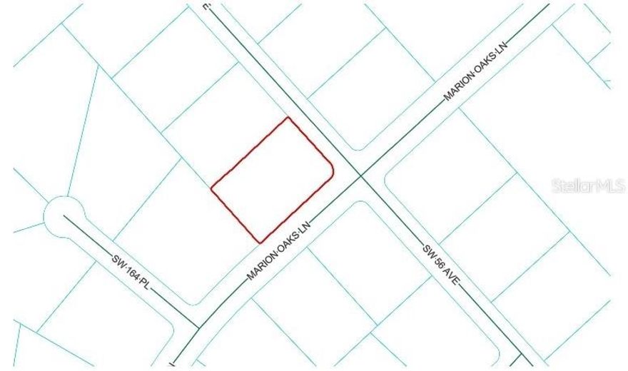 One acre corner lot in Marion Oaks....This is a really good piece of land....Go to site and take a look.

Owner financing possible.