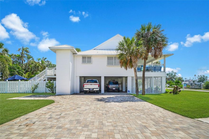 Available for annual or shorter-term rentals.  1 month minimum stay; Rates vary by length of stay and season.  Welcome to your exclusive, coastal retreat located in the coveted Don CeSar Place. This beautifully elevated 3-bedroom, 2.5-bath home offers the ideal blend of elegance, comfort and old Florida charm.  Mere steps from the iconic Don CeSar Hotel and offering private beach access, lush grounds, and intracoastal water frontage, these sought-after amenities are rivaled only by the house itself. 

Begin your day on the spacious, second-story, porch where you’ll enjoy peaceful sunsets and postcard-perfect water views. In the afternoons, unwind on the back deck or relax poolside with a refreshing cocktail in hand.   

Step inside and you’ll appreciate the beautiful hardwood floors, vaulted ceilings, and opulent coastal decor, all with a feels-like-home vibe.  The open layout invites you to relax and unwind yet also feel pampered and luxurious, both in equal measure.  A well-appointed kitchen flows effortlessly into a lovely dining room which comfortably seats six.  Your living room offers an ideal spot for connecting with friends and family and includes so many little extras such as books, games and even a piano.  With three comfortable bedrooms down the hall, your guests may never want to leave.  The primary bedroom boasts and en suite bathroom while the second and third bedrooms offer a King bed and Queen bed + office area, respectively.  The lush backyard and pool deck includes a large hammock, outdoor wood burning fireplace, plenty of seating/umbrellas for shade, and so much more.  The large, heated pool is surrounded by tropical landscape and privacy fenced for an added layer of peaceful exclusivity.   While the home is raised for great views and safety, an elevator makes access to the main level effortless and stress free.  

Directly across the street, your private dock and waterfront oasis provide an easy gateway to Gulf coast waterways.  Slide into a life of leisure, as you spend days boating, beaching, or simply watching dolphins play.  At dusk, don’t forget to witness one of our jaw-dropping sunsets over coastal waters.  What’s more, this stately home includes two, private and deeded beach access points so you don’t have to fight the crowds to find that perfect seashell.  Alternatively, enjoy the Don CeSar's world-class amenities with a resort day-pass or bike to Pass-a-Grille and take in all of its historic charm. 

Whether you’re watching boats drift by, strolling along the coastline at sunrise, or enjoying the peaceful privacy of your own pool, this home will not disappoint.  Schedule your showing today.