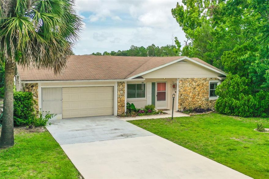 Discover your secluded dream home in Palm Coast! Nestled on a tranquil cul-de-sac, this charming residence offers privacy and serenity. You'll enjoy the benefits of a 2018 A/C and a 2019 water heater.
Outside, over 1/3 acre of land invites endless possibilities. Extend the lanai, add a pool, or create a lush garden oasis—tailor the space to your desires.
Inside, an inviting split open floor plan awaits. The spacious living area bathes in natural light, creating a warm and welcoming ambiance.
With three cozy bedrooms, including a master suite with an attached bathroom, this home provides a peaceful retreat. The additional bedrooms are versatile for guests, family, or a home office.
Convenience is paramount, with shopping, restaurants, and schools just a 10-minute drive away. Pristine beaches are within easy reach, only 15 minutes from your doorstep.
New roof forthcoming. House also included gas generator with hook-up. 
Don't miss the opportunity to make this delightful property your forever home. Schedule a showing today and embrace the serene lifestyle that awaits you in Palm Coast!