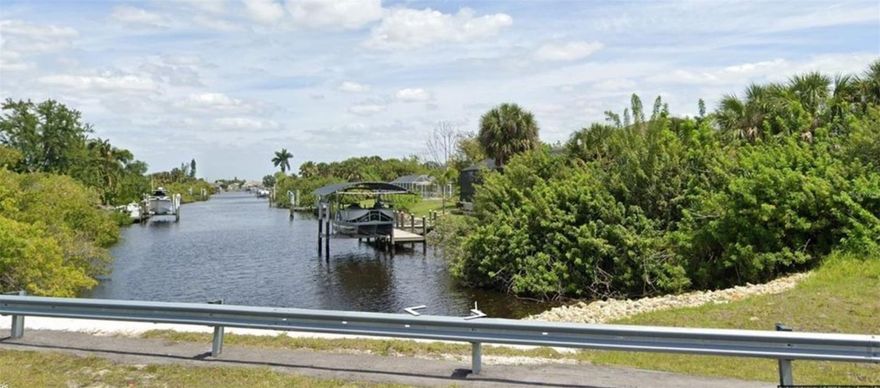 Oversized, Gulf access, waterfront vacant lot in Gulf Cove. Build your dream home in this desirable community with less than 5 minute boat ride to Myakka River and Gulf of America! Close to shopping, dining, golf courses, beaches and you can fish from your back yard! Lowest priced waterfront lot in the area! Access to the community park and boat ramp available for a small annual fee. Don't miss out on this one of a kind opportunity.