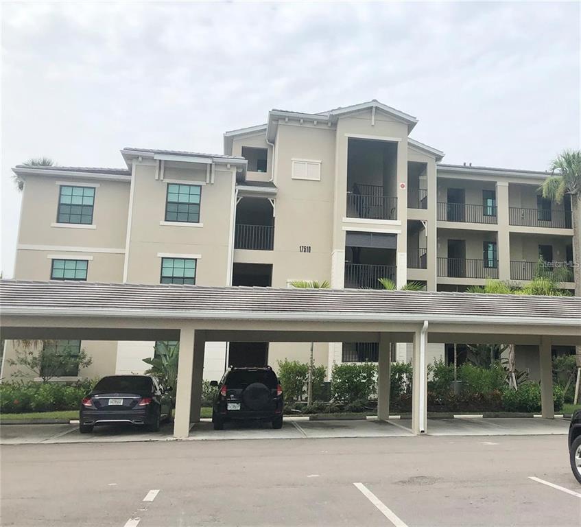 Enjoy this exceptional and beautifully decorated 2-bedroom, 2 bath condo located in the resort-style golf community of Lakewood National. This stunning unit features a cook's kitchen with a large granite island, stainless steel appliances and wood cabinets. The open floor plan is perfect for entertaining! Enjoy the gorgeous views of the golf course and 2 lakes from the dining area, living room and screened lanai. The master bedroom boasts a king-size bed, walk-in closet, and lovely en-suite bath with walk-in tile shower. The second bedroom has a queen-size bed and the second bathroom has a tub-shower combo. There are TVs in the living room and master bedroom. Access to the amenities transfer for just 642.00. Golf is pay to play. Lakewood National is Florida-style living at its best with 36 holes of Arnold Palmer-designed golf, clubhouse with formal restaurant, a tiki bar offering poolside service at the resort-style main pool, fitness center, full service spa, tennis, pickle ball, bocce courts and more! There is a satellite pool close to the unit within easy walking distance. Convenient access to I-75, local shopping, restaurants, University Parkway, Sarasota and, of course, beautiful Lakewood Ranch! High Season - December through April, rent is $5,500.00 a month plus exit cleaning and taxes.and $2750.00 a month in the off season plus exit cleaning and taxes. Leases longer than 6 months avoid the tax. Long term tenants (leases more than 6 months) are required to participate in the Resident Benefits Package (RBP) for $49.95/month which includes renters insurance, credit building to help boost your credit score with timely rent payments, $1M Identity Protection, HVAC air filter delivery (for applicable properties), move-in concierge service making utility connection and home service setup a breeze during your move-in, our best-in-class resident rewards program, and much more! More details upon application.