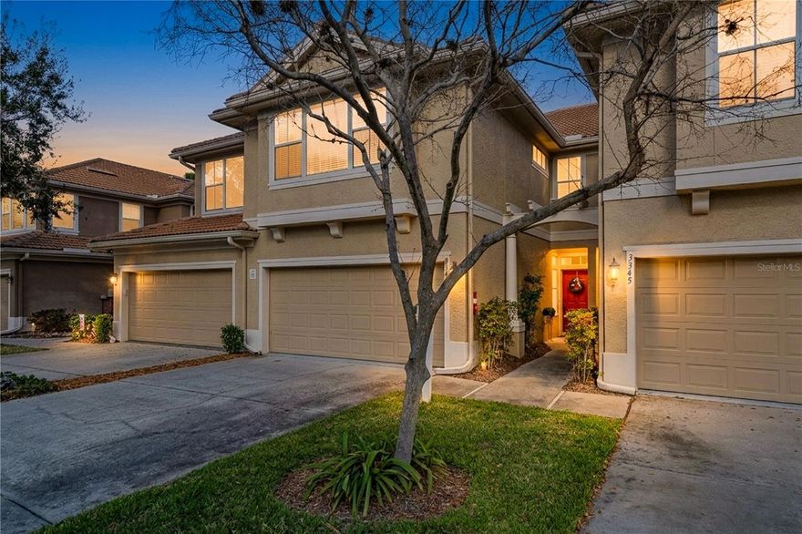 One or more photo(s) has been virtually staged. Live the Dunedin Lifestyle in a Quiet Gated Community. Welcome to Covered Bridge, a charming and peaceful gated community ideally located in the heart of Central Pinellas County on the west side of US19. This beautifully maintained 2-bedroom, 2.5-bath townhome with a highly sought-after 2-car attached garage offers the perfect combination of comfort, convenience, and investment potential.

Just steps from the gorgeous community pool and the community’s picturesque covered bridge, this residence enjoys tranquil, park-like surroundings that make everyday living feel like a retreat. The large screened lanai provides the perfect place to start your day with morning coffee or unwind in the evening with a glass of wine while taking in the peaceful setting.

Inside, the home is move-in ready with thoughtful updates including a brand-new A/C (2025), water heater (2021), and stainless steel refrigerator (2025). The functional layout provides comfortable living spaces ideal for both full-time residents and seasonal living. The bedrooms are ample in size and the enormous loft area could be perfect for a home office, guest space, family room or all three wrapped into one.

The location is where this property truly shines. Nestled in vibrant Dunedin and centrally positioned within Pinellas County, you are just minutes from award-winning Gulf beaches, Honeymoon Island State Park, the Pinellas Trail, award winning golf courses, downtown Dunedin’s waterfront restaurants and breweries, and two convenient airports, Tampa International (TPA) and St. Pete-Clearwater International (PIE).

Whether you are searching for a move-in ready home, a seasonal retreat, or a long-term rental opportunity in a high-demand market, this property offers flexibility and strong lifestyle appeal in one of Tampa Bay’s most desirable coastal communities.

Opportunities like this in Covered Bridge are rare, schedule your private tour today and find out why this is one not to miss!