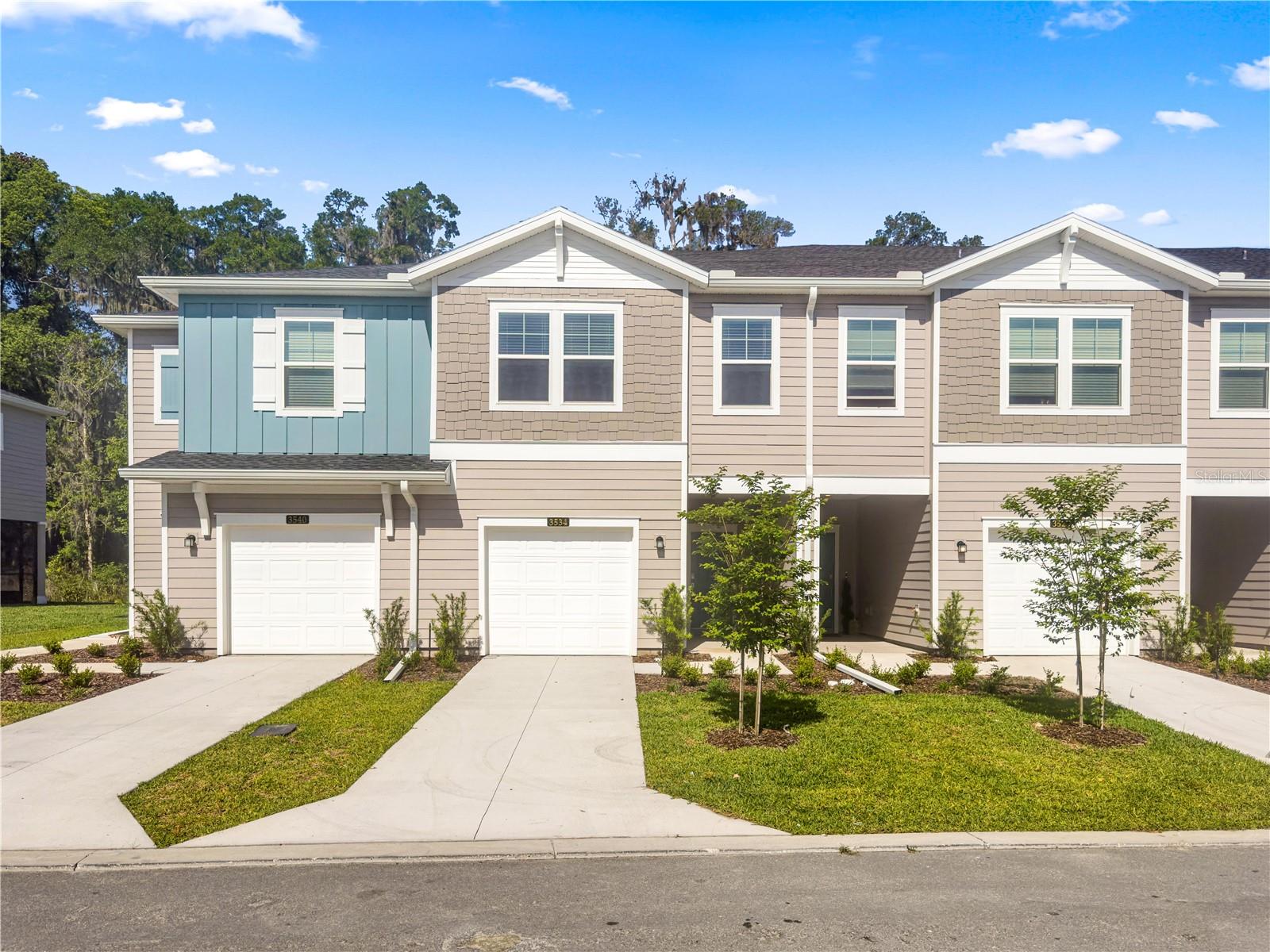 Be the first family to enjoy this brand new 3-bedroom, 2.5-bathroom townhome in the desirable Oak Hammocks community! The main level offers a bright, open layout with a spacious living area perfect for entertaining or relaxing. The modern kitchen features sleek countertops, ample cabinetry, and a breakfast bar ideal for casual meals. Upstairs, you’ll find three spacious bedrooms, including a private primary suite with its own en-suite bathroom and ample closet space. The second-floor loft offers a versatile area, perfect for a home office, playroom, or cozy retreat. Enjoy the convenience of an upstairs laundry closet, making laundry days easier and more efficient by being close to the bedrooms. High-speed Wi-Fi is also included in the rent, helping you save on utilities. Step outside to your private back patio, overlooking a peaceful nature preserve, perfect for morning coffee or evening relaxation. Located close to shopping, dining, and major roadways, this home combines modern comfort with a serene, natural setting. Move in on August 27th. Schedule your showing today!