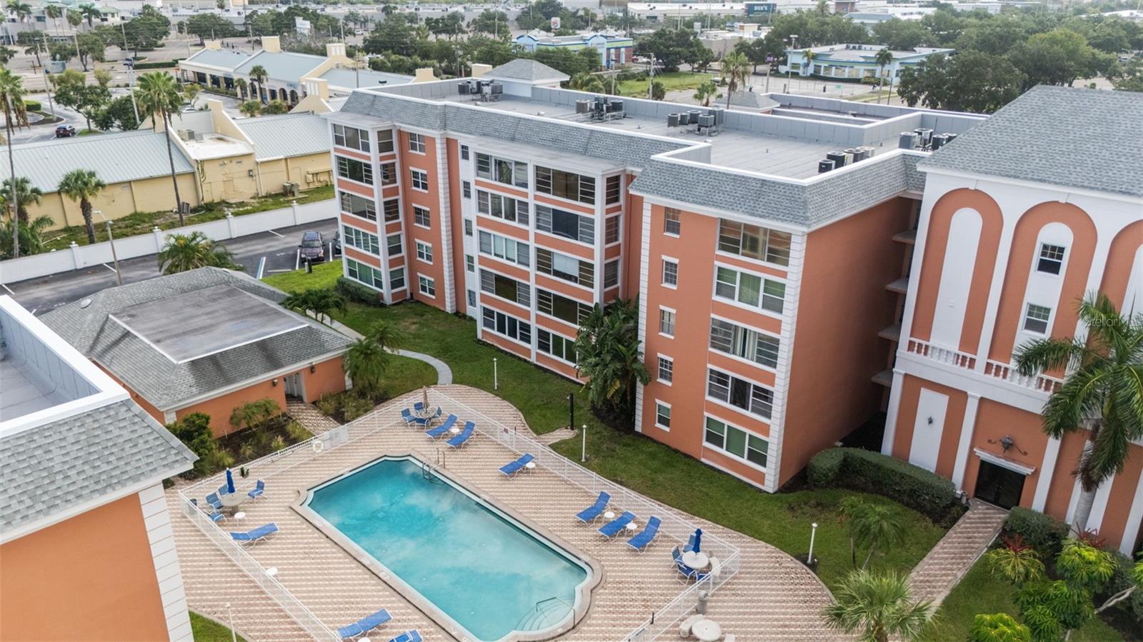 Welcome to Crosswinds Colony, a well-kept community in central St. Petersburg. This spacious 2BR/2BA condo offers over 1,050 sq ft, a bright open layout, and a peaceful pool view from the 5th floor. Includes a bonus room perfect for a home office, reading nook, or hobby space.
Enjoy a split-bedroom layout, oversized primary suite with walk-in closet and en-suite bath, plus multiple hallway storage closets. The kitchen offers plenty of cabinet space and a passthrough to the dining area.
Community amenities include a heated pool, shuffleboard, clubhouse, outdoor grill area, bike storage, and covered parking. HOA includes cable, internet, sewer, trash, and exterior maintenance. Conveniently located near shopping, dining, medical, and just minutes to the beaches and downtown.
Ideal for full-time living or a seasonal escape. Easy, low-maintenance Florida lifestyle!