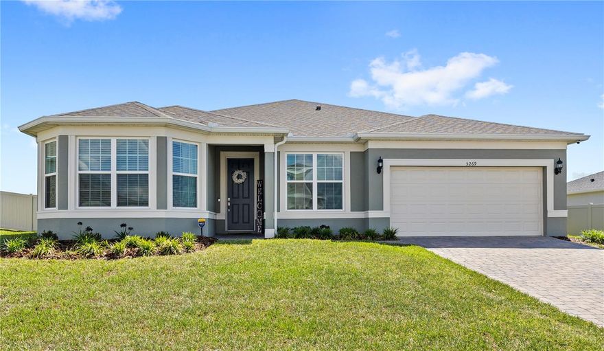 A stunning 2024 Pulte-built Easley model in the highly sought-after, gated community of Foothills Preserve. Offering 3,000 square feet with 4 bedroom, 3.5 bathrooms PLUS a dedicated office and a 2-car garage. The open-concept floor plan is enhanced by luxury vinyl plank flooring throughout the main living areas and upgraded carpet in all bedrooms. At the center of the home is the gourmet kitchen, featuring quartz countertops, a distinctive designer backsplash, natural gas cooktop, and ample cabinetry. The oversized pocket sliding glass doors flood the living space with natural light and create a seamless transition to the covered lanai, which is pre-plumbed for a summer kitchen. The split-bedroom layout offers privacy and flexibility. The primary suite features a spacious layout, dual vanity sinks, an oversized walk-in closet, and a super shower upgrade. Two front bedrooms share a full bathroom with dual vanities, while the fourth bedroom includes its own en-suite bath, making it perfect for guests or multi-generational living. The private office, located near the half bath, is ideal for working from home. The office also includes an oversized closet, so it can function as a 5th bedroom, if desired. Situated on a flat, fully fenced 85-foot-wide homesite, this property offers plenty of room to build your own pool and. The large covered lanai extends your living space outdoors, maximizing Florida’s year-round lifestyle. All of this, without compromising on location. Foothills Preserve is a gated community offering amenities, including: a community pool and playground, just minutes from historic Downtown Mount Dora, known for its dining, shopping, and waterfront charm. Located off Stoneybrook Hills Parkway, you are just minutes from Publix and everyday conveniences. With quick access to the 429 Expressway, Downtown Orlando, Walt Disney World, and Orlando International Airport are all within approximately a 45-minute drive.
Low HOA and no CDD make this an even more attractive location.
Why wait for new construction when you can have a move-in ready, upgraded home today? Call today to schedule a private tour.