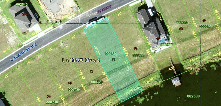 Located at 160 Caladium Avenue in Lake Alfred, Florida, this 0.29-acre lakefront lot offers a rare opportunity to build your dream home in the desirable Water Ridge community. With stunning views of Lake Alfred, this property provides the perfect backdrop for a custom home, offering both serenity and natural beauty.

Water Ridge is a private, gated community known for its luxurious amenities. Residents enjoy access to multiple clubhouses, a fitness center, lighted tennis courts, and three swimming pools, including two resort-style pools and a lap pool. For outdoor enthusiasts, the community also offers walking and biking trails, boat ramps, and a gazebo with a grill, as well as boat and RV storage facilities.

The property is conveniently located just minutes from Interstate 4, offering easy access to Orlando, Tampa, and other major Central Florida cities. This makes it an ideal location for both work and leisure, combining peaceful lakeside living with proximity to key destinations.

Don’t miss the opportunity to own this exceptional piece of property in one of Central Florida’s most sought-after communities. Contact us today to schedule your showing and explore the endless possibilities this lot offers!