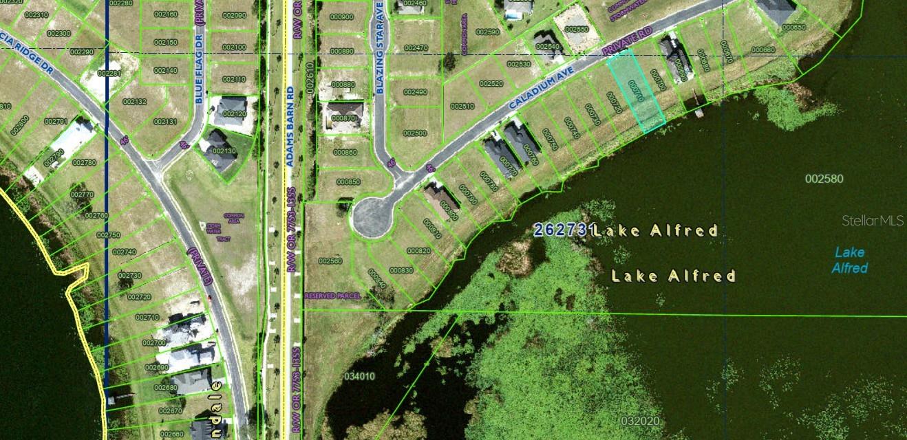 WATER RIDGE SUB - Land