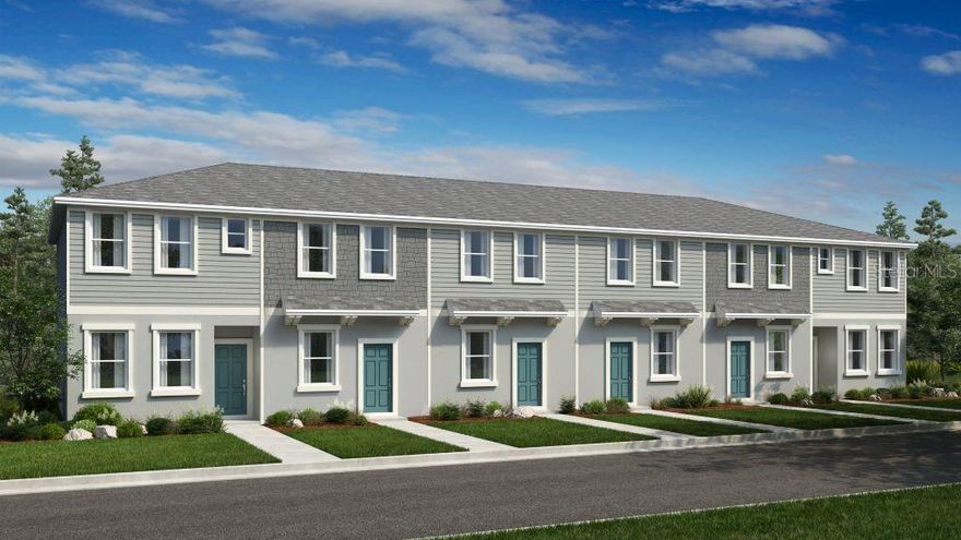 Under Construction. MLS#A4574439 Explore the Ivy townhome with approximately 1,187 square feet of living space, 2 bedrooms, and 2.5 bathrooms. Designed for maximum living space, The Ivy is equipped with in-demand features and storage space.  As you enter the foyer, the kitchen is at the front of the home with a large storage pantry and half bath. Continue into the dining area and great room.  Outside the great room, enjoy an outdoor patio.  Upstairs you’ll enjoy a private retreat to the primary suite. The second floor also features laundry and an additional bedroom and full bathroom. Structural and design features include: Laundry package, refrigerator, extended tile flooring and whole house blinds.