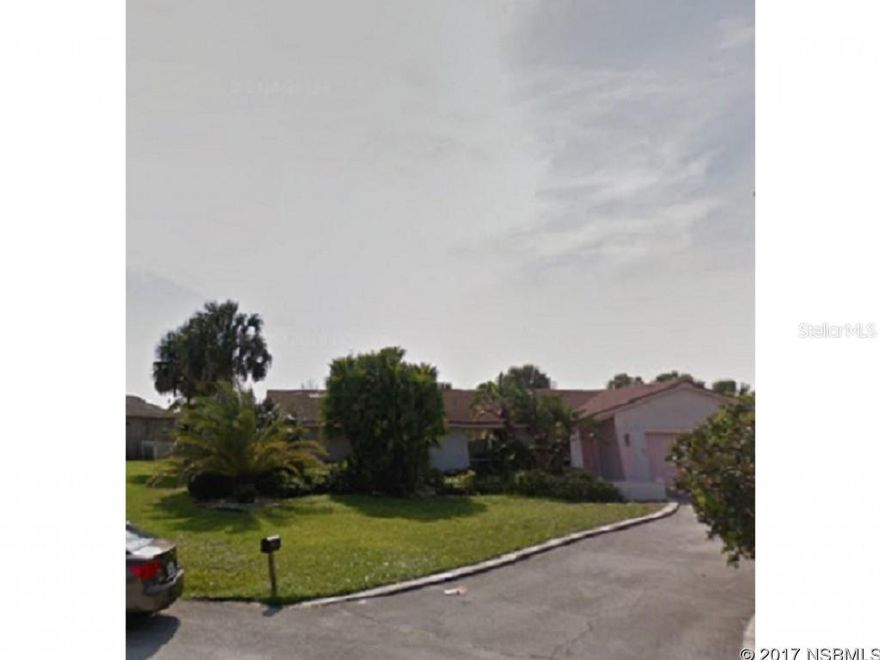 Investor Alert, Highly sought after deep water canal home, Minutes to the inter coastal and inlet. This home is for the handyman or tear it down and build your dream mansion on this premier cul-de-sac lot in New Smyrna Beach. Short walk to the ocean or popular restaurants of Flagler Ave and Canal St. The home is sold strictly AS IS there is roof leak and possible structural, and mold issues. It is priced to sell. No sellers disclosure. Full price offers and higher will be considered. All information is intended to be accurate but is not guaranteed. Enter home at own risk. ;Water: City