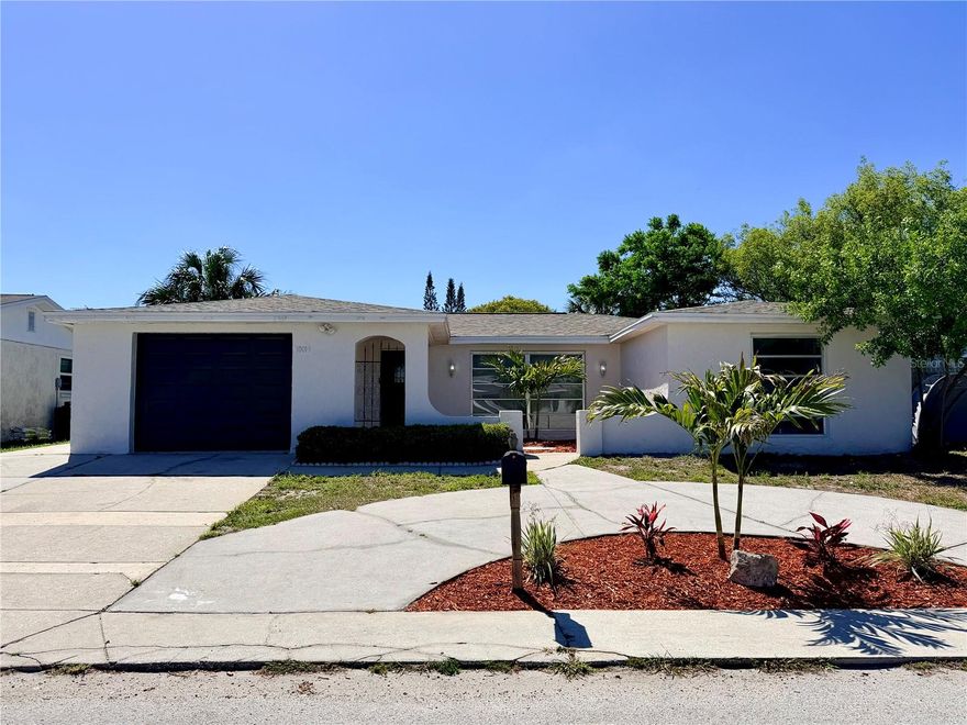 Move into this beautifully updated 3-bedroom, 2-interior bathrooms, 2-car garage home where comfort meets modern style. This home features fresh interior and exterior paint that creates a bright, inviting place to relax. New laminate flooring flows seamlessly throughout the space, while the kitchen shines with a brand-new stove and refrigerator. Perfect for both everyday living and entertaining.

Major upgrades include a brand-new roof installed in 2025 and updated AC ductwork replaced in 2019.  New Paint inside and outside the home 2026. New Fridge and Stove April 2026. New Laminate flooring 2026.