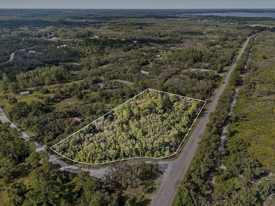 2.46 acre homesite bordering Blue Jordan Forest and across the street from Lake Wales Ridge State Forest in scenic Frostproof, Florida—an ideal setting for those seeking peace, privacy, and the beauty of natural surroundings. Situated on a county-maintained road and directly bordering the Blue Jordan Forest community, this property offers a rare opportunity to live among some of Florida’s most pristine and tranquil wilderness.

With over 300 feet of road frontage, 420 feet across the back, and approximately 250 feet deep, there’s ample space to design a custom home, garden, workshop, or whatever your lifestyle requires. No HOA means less restriction and more freedom to create the property you've always imagined.

Located in Polk County and nestled between Lake Clinch and Lake Reedy, Frostproof is a welcoming small town known for its laid-back charm and inviting downtown. Outdoor enthusiasts will love being near Lake Wales Ridge State Forest with its scenic hiking trails and rare native plants, as well as the expansive Walk-In-The-Water Wildlife Management Area, which offers 6,000+ acres for hiking, hunting, fishing, and camping.

Whether you're planning a permanent residence, a weekend escape, or an investment in Florida land, this beautiful acreage offers a unique blend of seclusion, accessibility, and natural Florida appeal.