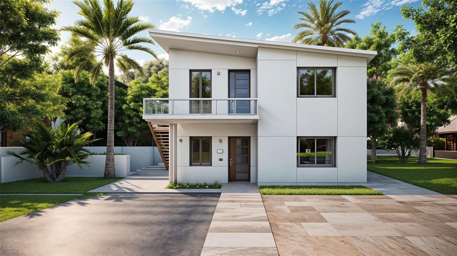 Pre-Construction. To be built. Don’t miss this exceptional opportunity to own a brand-new modern duplex in Sarasota’s emerging Park East neighborhood, just minutes from Gillespie Park and Downtown Sarasota. Designed with durability and efficiency in mind, this steel-frame construction offers sleek, modern living and long-term value—ideal for homeowners, house hackers, or savvy investors.
Built under the Attainable Housing Density Bonus, this project includes two units, each offering 3 bedrooms, 2 bathrooms, and 1,170 square feet of modern, open-concept living space. One unit qualifies as an attainable housing unit, providing both affordability and eligibility for added density incentives—an ideal balance of smart investment and community impact. This duplex features modern finishes and high-performance, energy-efficient systems, durable steel construction built for Florida’s climate and longevity. Flexible live/rent setup—offset your mortgage or generate income. Short distance to downtown restaurants, shops, parks, and cultural venues. Whether you're looking for a low-maintenance multi-generational home, a powerful wealth-building rental, or a centrally located base near Sarasota’s vibrant core—this property delivers.
Pre-construction listing. Renderings are for illustration purposes only. Price includes land and completed build. Buyer to verify all zoning, density, and attainable housing compliance with the City of Sarasota.