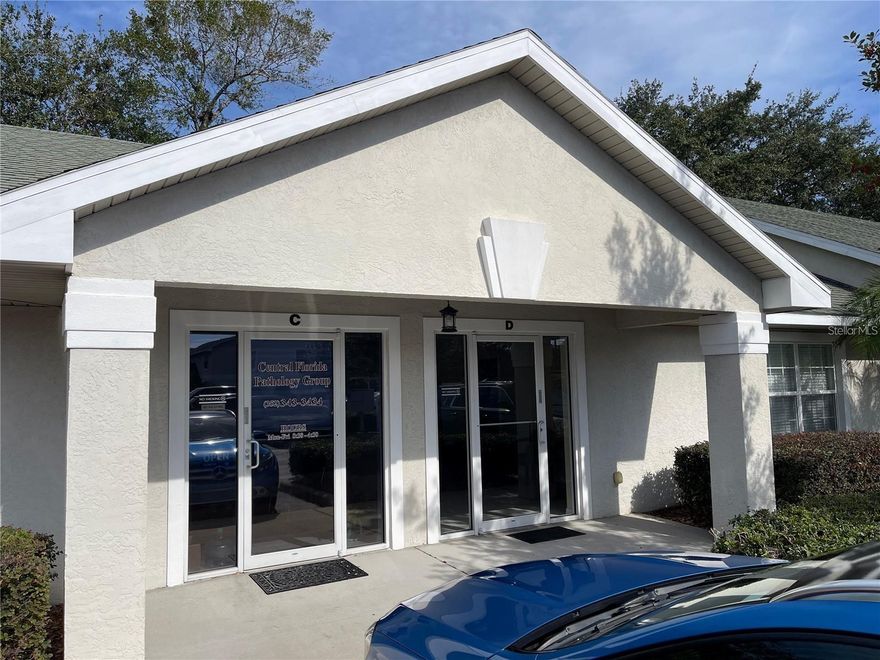 Prime Location! This Class “A” office space is ready to help your business grow into the business of your design. This building features 1,196 sq.ft. with a reception area, 4 private offices, kitchen area, and ADA restroom. It doesn’t matter if you have a real estate, insurance, law, or any other professional firm this space can be set up to fit your needs. With ample parking, 2 access points from CR-19A, 1 access point from Grove Street, 1 front door, 1 rear door, and plenty of parking allow for ease of access for customers and employees alike. Noted furniture stays and is included with rental: Reception tile 16’11”x12’2” (desk, filing cabinet, table, chair) - Conference room carpet 16’9”x11’1” - Office on right carpet 12’6”x9’10” (2 desk and chair) - Office on left carpet 12’2”x8’10” (2 desk and chair) - Office on right carpet 12’6”x9’10” (L desk and chair). Office or storage on right 12’6”x6’4” (2 desk)