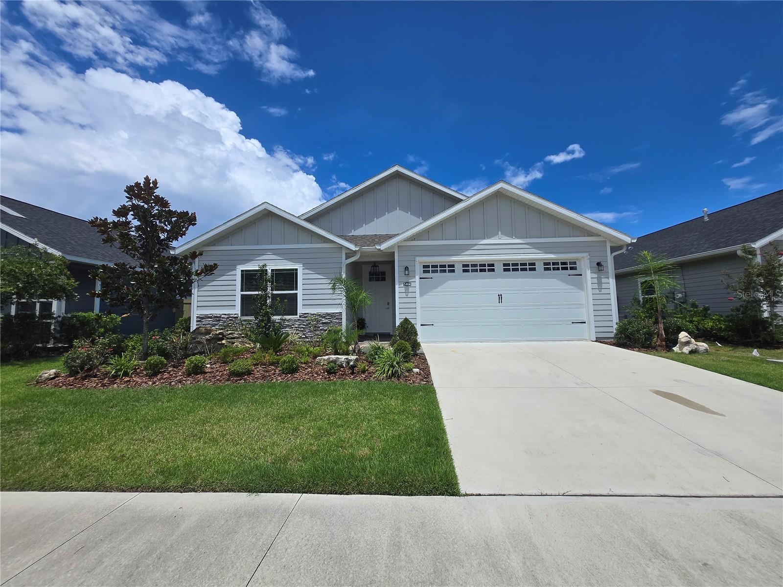 Beautiful 3-Bedroom, 2.5 Bath Home in Desirable Grand Oaks – Close to Butler Plaza, Celebration Pointe, Shands, I-75, and More! Located in the sought-after Grand Oaks community in Gainesville, this stunning 3-bedroom, 2.5-bath home offers comfort, style, and convenience. Just minutes from Butler Plaza, Celebration Pointe, UF/Shands, and the interstate, this newer neighborhood provides a peaceful setting with unbeatable access to dining, shopping, and entertainment. Inside, you'll find luxury vinyl plank (LVP) flooring throughout the main living areas, 9-foot recessed ceilings, and upscale finishes that elevate the space. The open-concept layout flows seamlessly from the living room into the kitchen, which features white-on-white appliances, granite countertops, stainless steel appliances, a serving bar ideal for entertaining, and a spacious walk-in pantry. Sliding glass doors off the living area lead to a large enclosed sunroom that overlooks a beautifully landscaped, fully fenced backyard—offering the feel of your own private oasis. The master bedroom includes a spacious walk-in closet with custom built-in shelving and drawers. The master bathroom has a luxurious tiled shower, dual-sink vanity, separate toilet space , and stylish tile flooring. Two additional guest bedrooms share a well-appointed full bathroom with a tub/shower combo, granite countertop vanity, and tiled floors. A mudroom sits just off the two-car garage, and the laundry room includes a washer and dryer for added convenience. The community offers great amenities, including a pool and playground, and lawn service is included in the rental rate. Up to 2 pets max are welcome This move-in ready home combines modern design, functionality, and a fantastic location. **LAWN SERVICE INCLUDED
Available: NOW
**Residents are enrolled in the Resident Benefits Package (RBP) for $39.95/month which includes renters insurance, HVAC air filter delivery (for applicable properties), credit building to help boost your credit score with timely rent payments, $1M Identity Protection, move-in concierge service making utility connection and home service setup a breeze during your move-in, our best-in-class resident rewards program, and much more! More details upon application. **
