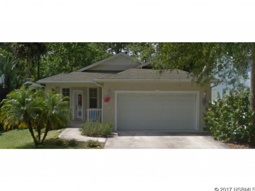 Two Master Bedroom, Two Bath Home, only blocks away from the Down Town Activities on Canal Street, close to shopping, Hospital, Post office and a Straight shot to the Beach and the Indian River, No HOA, Low maintenance Block/Stucco construction, 10 ft. Ceilings, Custom Home built for original owner. Huge Open Floor Plan with custom.Kitchen and Top of the line Appliances, great for entertaining!! Also an oversized two car garage and large shed with electric. Safe area with great neighbors and low maintenance yard on a nature preserve!