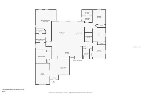 Tiny photo for 3435 Cypress Grove Drive, Eustis, FL 32736 (MLS # G5101749)