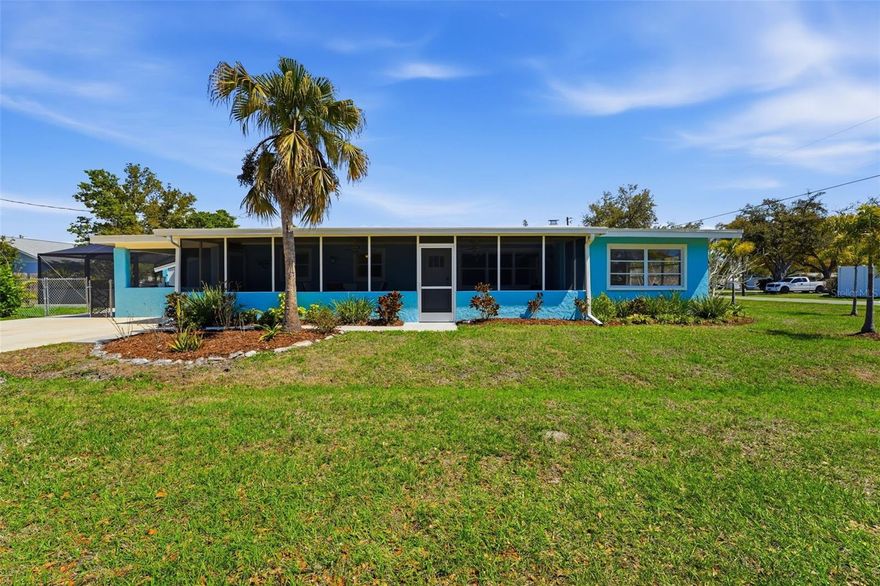 Thoughtfully remodeled pool home in Nokomis with the rare opportunity to purchase the adjacent lot.

This beautifully updated 2 bedroom, 2 bathroom home sits on a spacious corner lot and blends classic Florida charm with modern comfort. Inside, the home offers a functional layout with interior laundry and a generous primary suite featuring a large dressing room. The primary bedroom also provides direct access to the pool deck, creating a seamless connection between indoor and outdoor living.

Step outside to a private backyard retreat featuring a new pool and spa combination, all enclosed within a screened pool cage—perfect for relaxing, entertaining, and enjoying the Florida lifestyle year-round.

The adjacent vacant lot is also available for purchase, offering a unique opportunity for additional space, privacy, or future possibilities.

Ideally located in Nokomis with convenient access to area beaches, shopping, and dining.