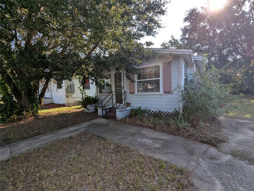 One or more photo(s) has been virtually staged. This isn't just a house; it's a blank canvas for your vision in the heart of historic Sanford. This charming bungalow is a rare find, offering a unique opportunity for investors or homeowners to create something truly special. Nestled in a vibrant location, this home is just a stone's throw from the city's most beloved attractions. Imagine your mornings starting with a walk to the Lake Monroe Riverwalk, a quick stroll to the marina to watch the boats, or an afternoon exploring the fascinating exhibits at the Sanford Museum. The eclectic shops, delicious restaurants, and lively atmosphere of downtown Sanford are all within easy reach, making this a location that's as convenient as it is captivating. This property is more than just a place to live—it's a chance to build the home of your dreams. Whether you choose to breathe new life into the existing structure or start fresh and build from the ground up, the potential is limitless. You'll also be part of a community with access to top-tier education, as the home is zoned for highly rated Seminole County schools. Seize this special opportunity to own a piece of Sanford's future in one of its most promising neighborhoods. Don't miss your chance to make your mark on this exceptional property.