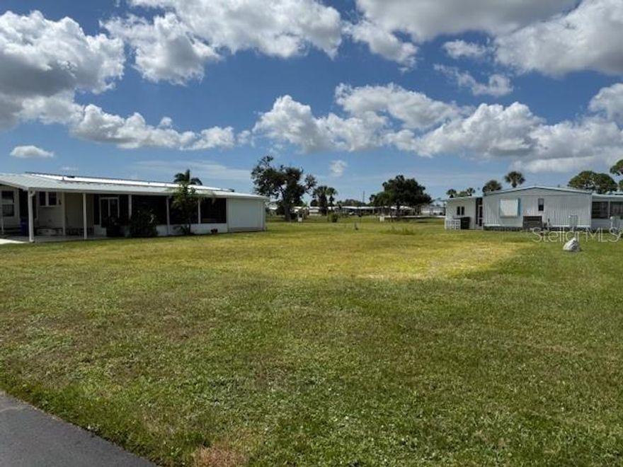 Vacant lot in a vibrant 55+ community!  La Casa offers the ultimate Florida lifestyle to our residents and guests.  We have 974 home sites nestled among a variety of native trees with spacious common grounds surrounding our eight lakes.  Located between Sarasota and Fort Myers, this is a boater's dream with access to the Gulf of Mexico. It is convenient for shopping, sightseeing, golfing, fishing, and boating, as well as all the culture and elegance the Southwest Florida area is noted for. La Casa may have the best pools in the area. Our crown jewel is an extremely large, 40 X 60-foot swimming pool that is kept at a perfect 87 degrees. Our smaller 20 x 40 pool is quietly nestled between the clubhouse and the Activity Building. Both pools have adjacent hot tubs which are ideal for soaking muscles that are tired from golfing or tennis. Wireless Internet (Wi-Fi) is available at the Clubhouse, Activity Building, and Recreation Hall area where these pools & spas are located, so you can catch some rays while you catch up on your email! Sound enticing? Come for a visit to this self-contained oasis and see for yourself why La Casa is the ultimate destination for both snowbirds and year-round residents!