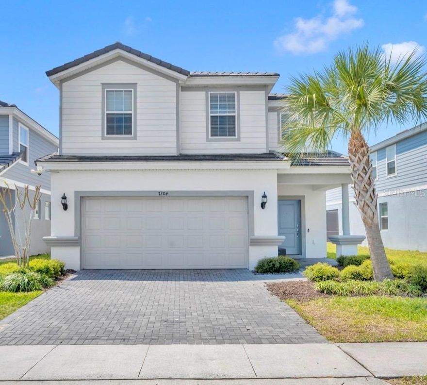 This gorgeous fully furnished property is a great cash flow opportunity for investors or those looking to live the Florida lifestyle! Step inside a modern and elegant home  with an open-concept layout featuring 6 spacious themed bedrooms and 4,5 beautiful design bathrooms, game rooms for endless entertainment, the expansive open kitchen and living room create the perfect space for entertaining guests, hosting family reunions,or enjoying unforgettable vacation moments together, all while  offering the perfect blend of comfort, style and functionality for everyday living or a high performance investment! 
Step outside your private oasis and enjoy Florida sunny days lounging by the sparking pool or unwinding in the jacuzzi. As the sun sets,the home transforms with modern LED lighting , creating a vibrant and relaxing night time ambiance perfect for guest seeking a resort-style experience! Located within the highly  sought -after Solterra Resort with 24 hours gated community offers 6,700 Sf Club house with a heated pool and spa, lazy river, cabanas,fitness center,volleyball, playground, tennis courts,basketball,soccer field,pickleball courts all included on the HOA. Just a few minutes from Disney, Solterra Resort offers the perfect balance of convenience and privacy with easy access to Orlando top attractions including Universal Studios, Seaworld,shopping,dining and entertainment.This home is a must see! Submit your offers today!