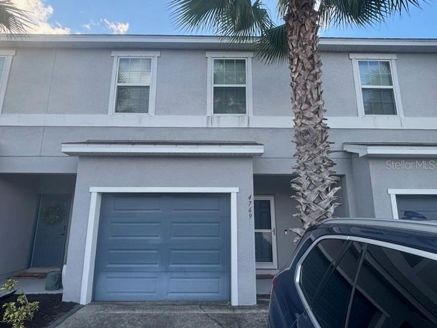 Discover this beautiful Palmer Place townhome, built in 2017 and located in sunny Sarasota, Florida. This rare opportunity is available exclusively to primary homebuyers seeking a peaceful community without any CDD fees. This stunning Venice floor plan offers 1,758 sq. ft. of living space with 3 bedrooms, 2.5 baths, and a one-car garage. The home also features a functional laundry room with a washer and dryer, high ceilings, an open-concept great room, and a spacious kitchen with a breakfast bar—perfect for both everyday living and entertaining. The impressive primary suite includes a large walk-in closet and serene views of the expansive lake. Enjoy the convenience of driving directly into your garage, complete with ample storage, and unwind outdoors on your peaceful covered lanai. Every detail of this home is designed to impress and provide comfort. Palmer Place offers a relaxed, maintenance-free lifestyle with easy access to I-75, making shopping, dining, and entertainment easily accessible. Located just off Lorraine Road, the community is positioned to become a direct gateway to Lakewood Ranch. Residents also enjoy a private park, butterfly garden, open green spaces, a recreation path, and seating areas. Schedule your visit today and make this exceptional townhome your own!