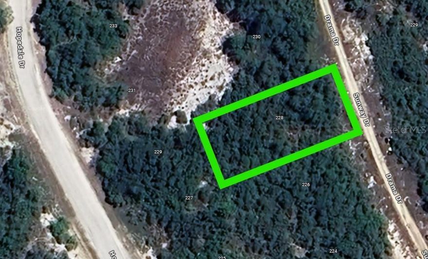 Vacant land. Excellent price. Motivated seller.
