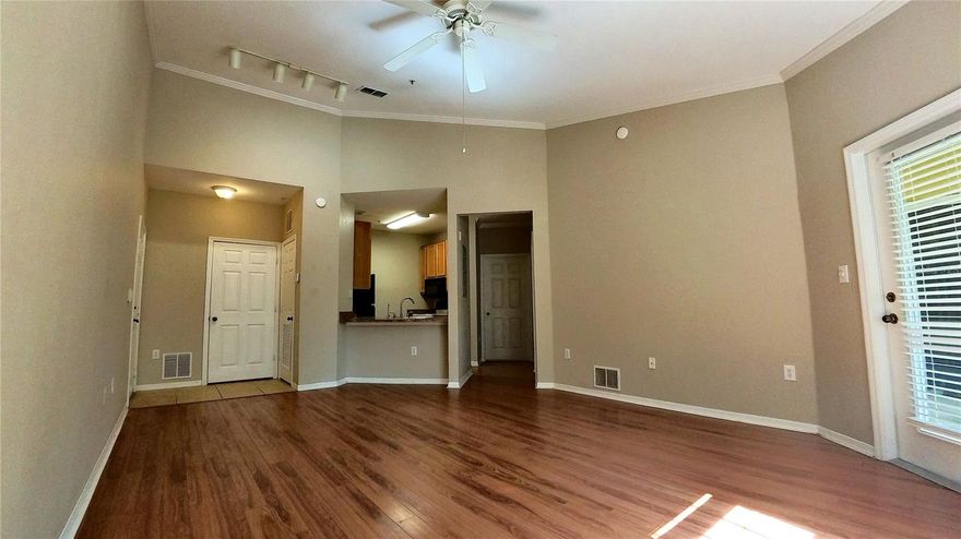 Welcome to this beautifully updated 1-bedroom, 1-bathroom condo—a perfect retreat for those seeking comfort, convenience, and a vibrant community. This condo featuring large windows that flood the space with natural light. Just beyond, a private screened-in porch with extra storage offers a peaceful spot to unwind. Retreat to the spacious bedroom, where an impressive walk-in closet with customized shelving provides ample storage, keeping everything neatly organized and within reach. Beyond your doorstep, the community offers resort-style amenities to keep you active and engaged, including a sparkling pool with grilling stations for weekend barbecues, a fitness center, basketball and racquetball courts, and scenic walking trails—perfect for leisurely strolls or enjoying time with your furry friend. Nestled in an unbeatable location just off Highway 301 and the Selmon Expressway, you’ll be in downtown Tampa in less than 15 minutes, with Topgolf, shopping, dining, and endless entertainment just moments away. Don’t miss out on this incredible opportunity—schedule your private tour today and experience the best of hassle-free living!