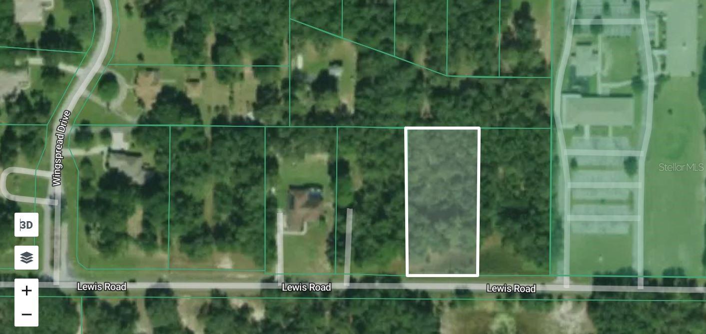 Buildable 1+ Acre Lot on Lewis Rd in desirable Wingspread area of Fruitland Park, FL. Lot size approx. 150" frontage x 300' depth. Lot offers rear privacy and has been recently cleared, saving several mature trees, and is ready for you to build your dream home!