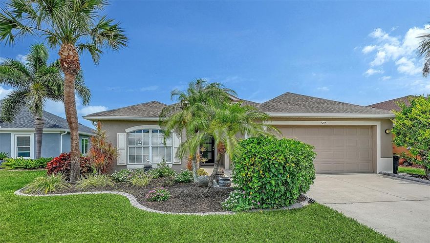 Welcome to paradise in Ventura Village! This beautifully maintained 3 bedroom, 2 bathroom heated saltwater pool home offers the perfect blend of comfort, convenience, and Florida lifestyle living. Located in a gated community with LOW HOA fees of just $280 quarterly, this home is only 2 houses away from the large community pool and gathering area — perfect for entertaining friends and family.
Step inside to an open-concept layout with a desirable split floor plan, creating privacy and functionality for guests and owners alike. The updated kitchen features modern stone countertops and overlooks the spacious living and dining areas, making it ideal for everyday living and hosting. The primary suite has been tastefully updated with a brand new walk-in shower for a fresh, spa-like feel.
Outside, unwind in your heated saltwater pool while enjoying peaceful pond views from the screened lanai. This home is being sold TURNKEY FURNISHED — including the beautiful teak outdoor furniture — making your move effortless and immediate. Major updates have already been completed for peace of mind, including a 2023 roof, 2023 AC system, 2026 water heater, and recently replaced pool equipment. All hurricane shutters throughout and an X flood zone location help provide additional security and savings. Ventura Village is 
just 3 miles from Manasota Beach and close to shopping, dining, golf, and boating. This is truly the Florida dream home you’ve been waiting for! Just bring your toothbrush and swimsuits!
