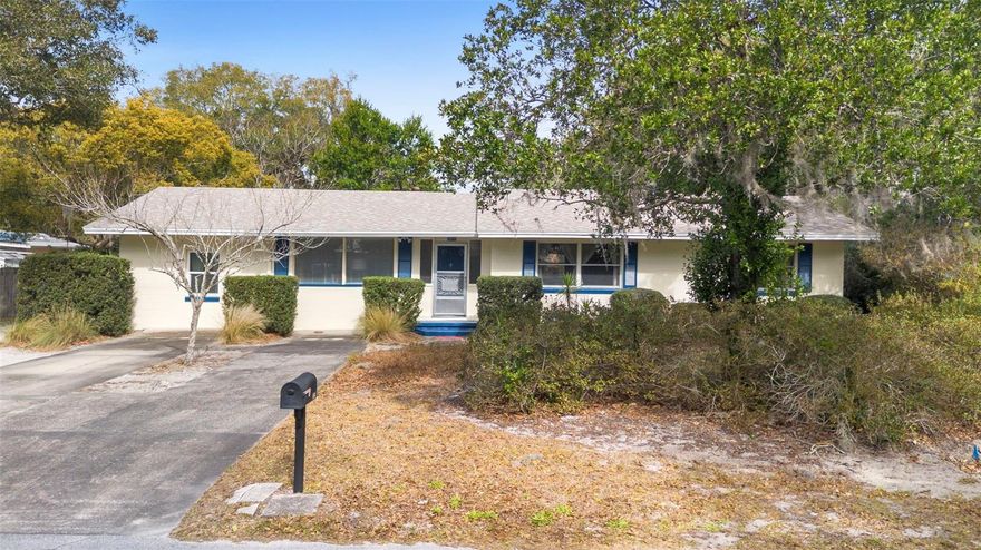 Step into this 1953 charmer where timeless character exudes throughout.  Recent updates include a NEWER ROOF IN 2024, a 2018 HOT WATER HEATER, UPDATED PLUMBING, NEW ELECTRICAL OUTLETS/SWITCH PLATES, and FRESH INTERIOR PAINT, allowing you to enjoy the charm with modern touches. From the moment you enter, the home feels warm and inviting, with built-ins and classic details that give a true appreciation for craftsmanship you don’t find every day. The split 3-bedroom, 2-bath floor plan offers both comfort and functionality, with spaces that feel intentional and easy to live in. Just inside the entry, a tucked-away family room that could be a quiet spot to read a book or a personal office space. To the right is your living room that flows into the kitchen & additional bedrooms and bathroom. The dining / kitchen combo is spacious & features a butcher block island, wall oven, & flat cooktop that blends in seamlessly. A couple steps down from the kitchen you have your primary bedroom-ensuite with a tucked away laundry room and access to the backyard. Outside, the oversized yard adds even more appeal, complete with a detached one-car garage and a double gate wide enough for a truck or boat.  Ideally located close to downtown shopping, dining, hospitals, and major highways, this home delivers character, convenience, and a vibe that just feels right.