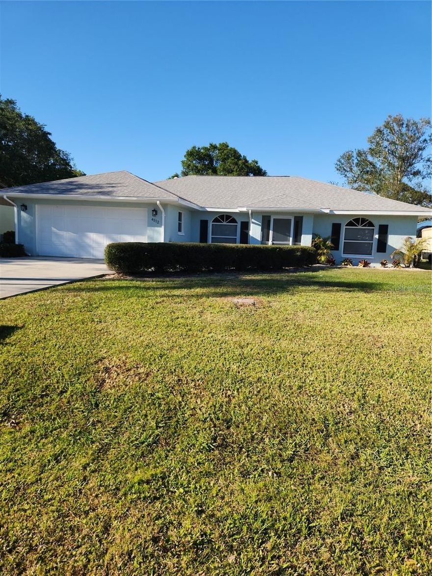 Beautiful Remodeled Home located in the Heart of North Port. Everything is New to include Roof, Luxury Vinyl Plank Flooring throughout, Kitchen Cabinets, Quartz Countertops, Appliances, Bathrooms Showers and Vanities, and New interior and exterior Paint. The home has been Professionally staged to show how much square footage there actually is in the home. Large bedrooms, Vaulted Ceiling in the main living area and Large screened Lanai to enjoy the Florida weather. Indoor laundry room just off of the 2 car garage to store all your toys. This home is better than new because of the large rooms and character of the home. Rarely available on City Water and Septic. Not your typical cookie cutter. Hurry don't miss out on this opportunity.