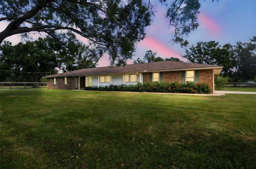 Exceptional Equestrian Retreat in Riverview, Florida
Welcome to your private equestrian haven, perfectly set on 2 peaceful acres in the heart of Riverview. Thoughtfully designed for both comfort and function, this 3,105 sq ft concrete block ranch blends modern luxury with a love for horses — offering a lifestyle that feels like a retreat every day.
Step inside to discover an inviting, freshly painted interior filled with natural light and timeless charm. The spacious family room, anchored by a gorgeous stone fireplace, creates a cozy gathering space for family and friends. The updated kitchen shines with modern GE stainless steel appliances, perfect for entertaining or preparing a quiet meal at home. Elegant vinyl wood plank flooring flows through the family room, kitchen, laundry, and second primary en suite bedroom, combining beauty with durability.
With four bedrooms and 3.5 baths, this home offers space and flexibility for everyone. Enjoy two luxurious en suite bedrooms on opposite sides of the home, ideal for multi-generational living or hosting guests in comfort and privacy. Peace of mind comes with a brand-new roof (2025), double front doors (2024), tankless water heater (2022), water softener system (2021), and a complete re-plumb (2018).
Outdoors, your horses will thrive in thoughtfully designed spaces featuring secure no-climb fencing with top boards, two hurricane-rated shelters, three open-air feeder stalls, and a dedicated feed and tack shed with electricity and water. A second metal shed provides additional storage and houses the softener system.
Enjoy the serenity of country living with the convenience of Riverview’s nearby shopping, dining, and commuting routes just minutes away. This is more than a home — it’s a turn-key equestrian lifestyle, offering everything you and your horses deserve in one extraordinary property.
Schedule your private showing today and start living the dream.