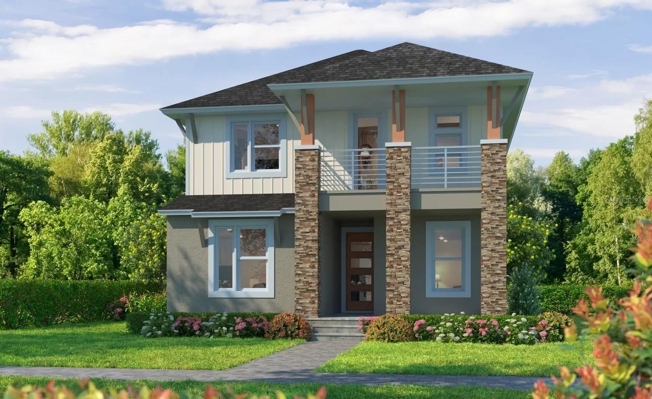 Under Construction. The Maui by ICI Homes: Two-Story Perfection with a Side of Sunshine. Looking for a home that balances chill vibes, party-ready spaces, and practical design? Say aloha to The Maui—a smartly laid-out 2,472 sq. ft., two-story stunner that mixes comfort and style like a piña colada at golden hour. Walk through the door and boom—you’re welcomed by a 12’ ceiling open-concept layout where the living room, dining room, and kitchen flow like a well-rehearsed dance. Whether it’s taco night with the fam or a quiet Netflix-and-nap Sunday, this space has you covered. The kitchen is the heart of the home (and possibly your snack empire), featuring a center island, 42” soft-close cabinets, quartz countertops, and enough space for all your gadgets and goodies. Chat with guests over coffee or unleash your inner chef—this kitchen’s up for anything. Indoor-Outdoor Living? Nailed It. Slide open those oversized glass doors and find yourself in your private covered lanai and breezeway, complete with a built-in summer kitchen that practically begs for burgers and mojitos. It’s the kind of Florida lifestyle dreams are made of—and you’re living it. Your main-floor primary suite is tucked away like a VIP lounge, with a walk-in closet big enough for serious shopping habits and a spa-style bath with dual vanities and a walk-in shower you’ll want to stay in forever. There’s also a second bedroom and full bath downstairs—perfect for guests, grandparents, or your night owl teenager. Upstairs Fun Zone? Yes, please. Head upstairs to the spacious game room and let your imagination run wild—media room, art studio, home gym, Fortnite headquarters... you name it. Two additional bedrooms and a full bath give everyone their space, while the second-floor balcony offers front-row seats to the sights and energy of Laureate Park. Details That Take It Up a Notch include tile flooring throughout, tray ceilings & crown molding, Low-E high performance windows, Hybrid hot water heater, and 2-10 Builder’s Warranty for that sweet peace of mind. The Maui: Packed with personality, built for life, and made for Florida living at its best. Ready to make it yours? This one’s got your name (and your flip-flops) written all over it. **Photos are of model home.