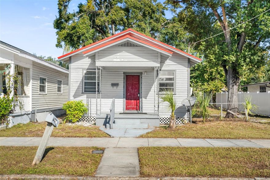 LOCATION, LOCATION, LOCATION! This 3-bedroom, 1-bath bungalow sits on a large lot in Old West Tampa, one of the city’s most actively growing areas. Located less than two miles from Tampa’s most popular destinations and under a 10-minute drive to Tampa Riverwalk, Armature Works, Downtown Tampa, and Old Hyde Park Village. The home features a covered front porch, inviting living area, formal dining space, and a generously sized kitchen with wood cabinets full of potential. The backyard includes a shed with a separate laundry hookup and plenty of room to customize.

This home is perfect for those looking to add personal touches to create their future home or for investors and developers looking to be part of the area’s exciting new developments. With new construction homes selling in the $600K–$650K range and renovated homes in the $400Ks, this property offers strong upside for both homeowners and investors. The area supports growing demand and long-term appreciation. 
Don’t miss your chance — schedule a showing today!