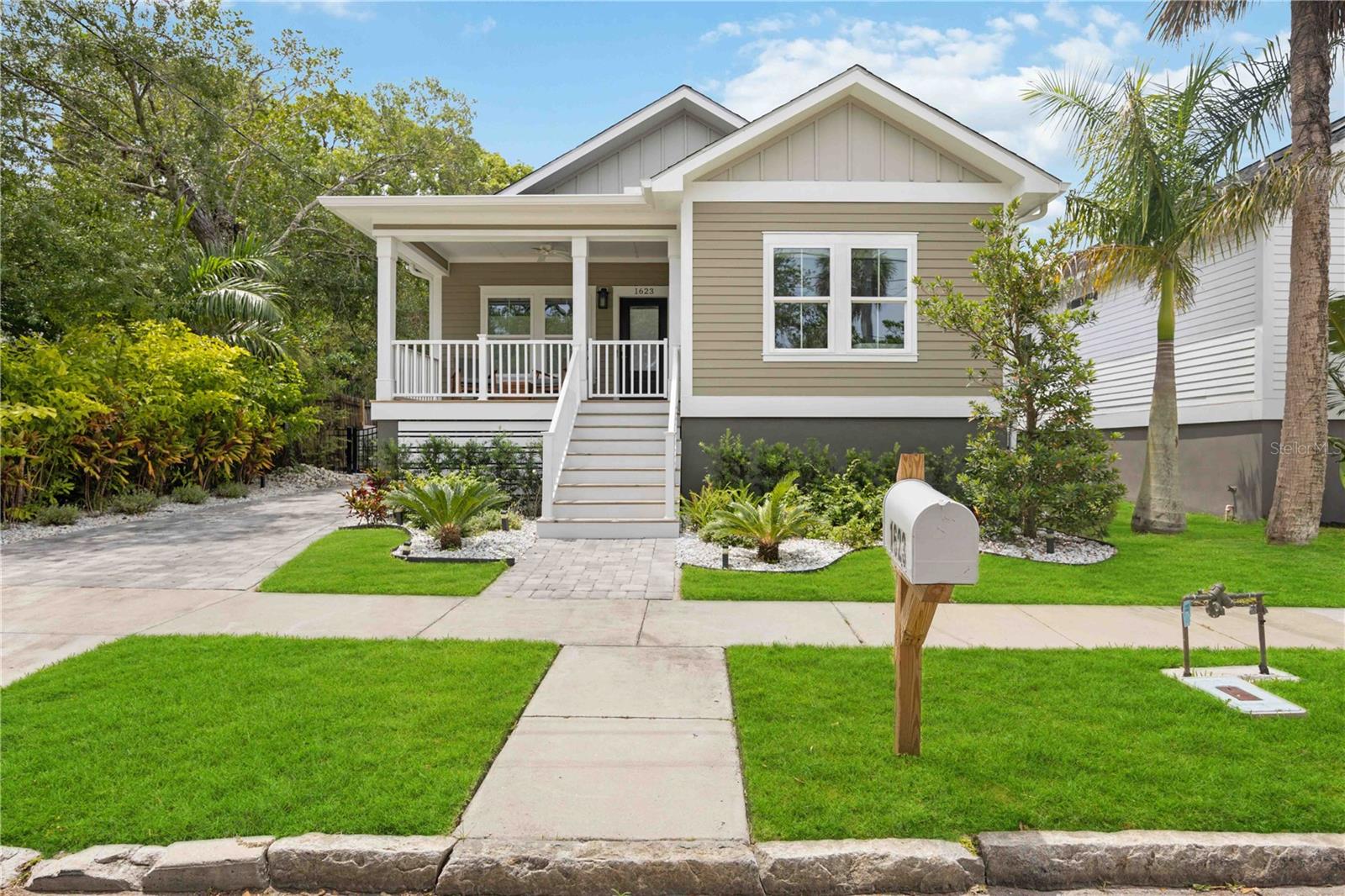 Available for CORPORATE / EXECUTIVE short and long term rental! LEASE TERMS AND PRICE NEGOTIABLE. This finely furnished 3-bedroom 2 full bathroom home in downtown Bradenton is sure to check all your boxes. Walk to anywhere in downtown Bradenton, 6 mile drive to Anna Maria Island or walk to the new water taxi service to AMI. Very easy access to Bradenton, Palmetto, Sarasota, Lakewood Ranch, Ellenton and Parrish. The 3 bedrooms consist of; 2 King beds, 1 Twin XL and 1 Full bed. The master suite has a dedicated workspace, walk in closet and double vanity, shower and separate tub. This home comes completely and finely furnished. Enjoy relaxing on your front porch overlooking Wares Creek or relax on your secluded and private back deck and fully fenced in driveway and yard. NO PETS, NO SMOKING. Monthly rent can be adjusted accordingly for IN-SEASON rentals.