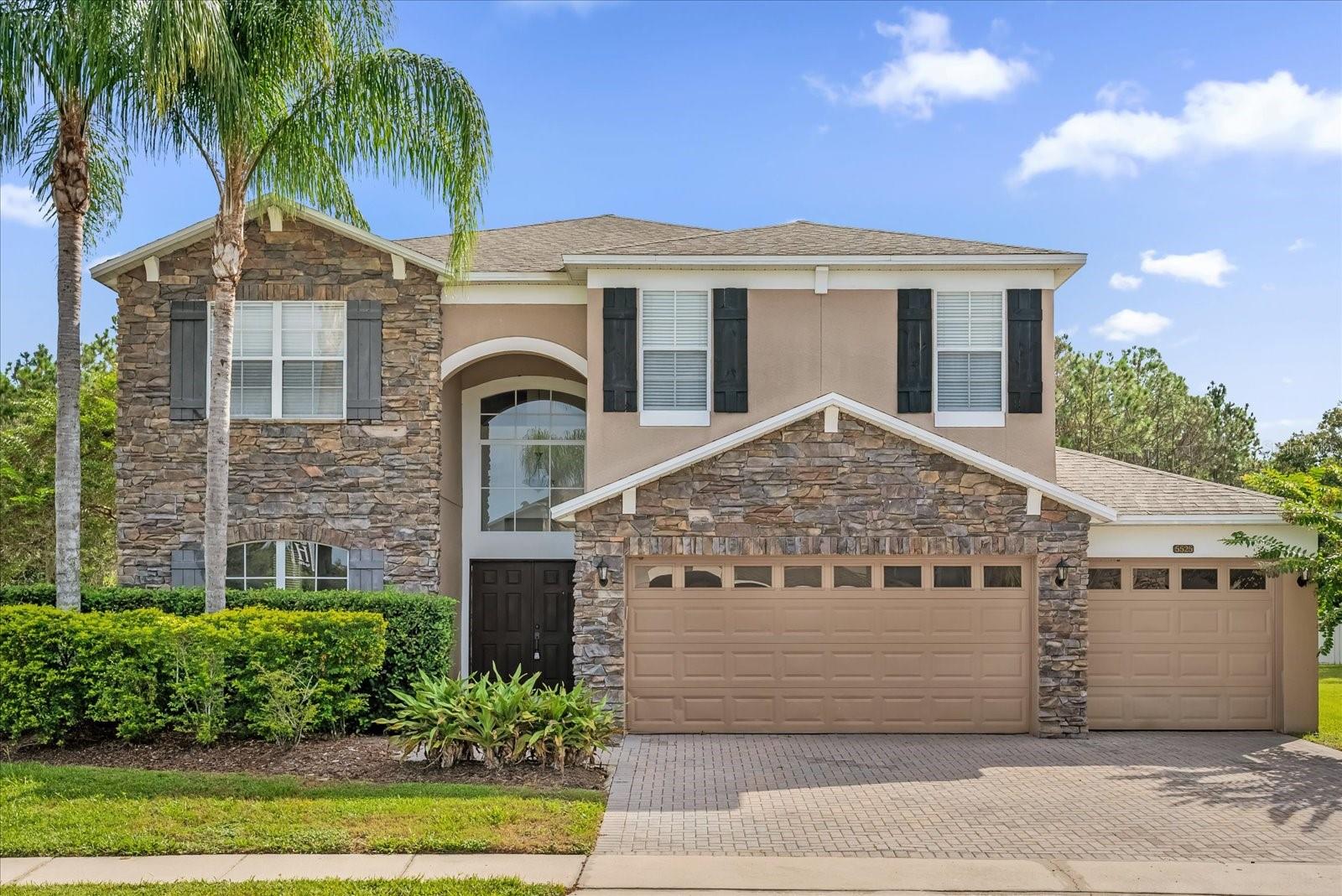 Built in 2006, this beautifully renovated 5-bedroom, 4.5-bath home offers over 3,400 sq ft of living space in a gated Sanford community. Featuring designer wood floors, new carpet, a modern kitchen with granite countertops and stainless-steel appliances, and stylishly updated bathrooms, this home blends comfort with elegance. Enjoy tranquil pond views from both the front and back, perfect for relaxing evenings.