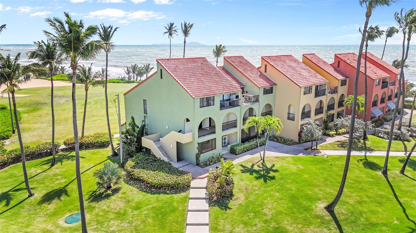 Beautifully updated and fully furnished 2-bedroom, 2-bath ground-floor condo located in the desirable Beach Village community of Palmas del Mar. This turnkey unit features an open-concept layout, a fully equipped kitchen, washer and dryer, and a private patio with easy access to the pool and lush tropical gardens. Just steps from the beach, this property offers true resort-style living with access to community amenities including pools, tennis and pickleball courts, golf courses, restaurants, shops, and 24/7 security. Ideal as a vacation home, rental investment, or full-time residence. Enjoy the ultimate coastal lifestyle in one of Puerto Rico’s premier gated communities.
Palmas Home Owners Annual Fee : $1300.00
Monthly HOA Fee: $600
Beach Villa Pool Membership: $ 600 / year
CRIM : $2000 / Year