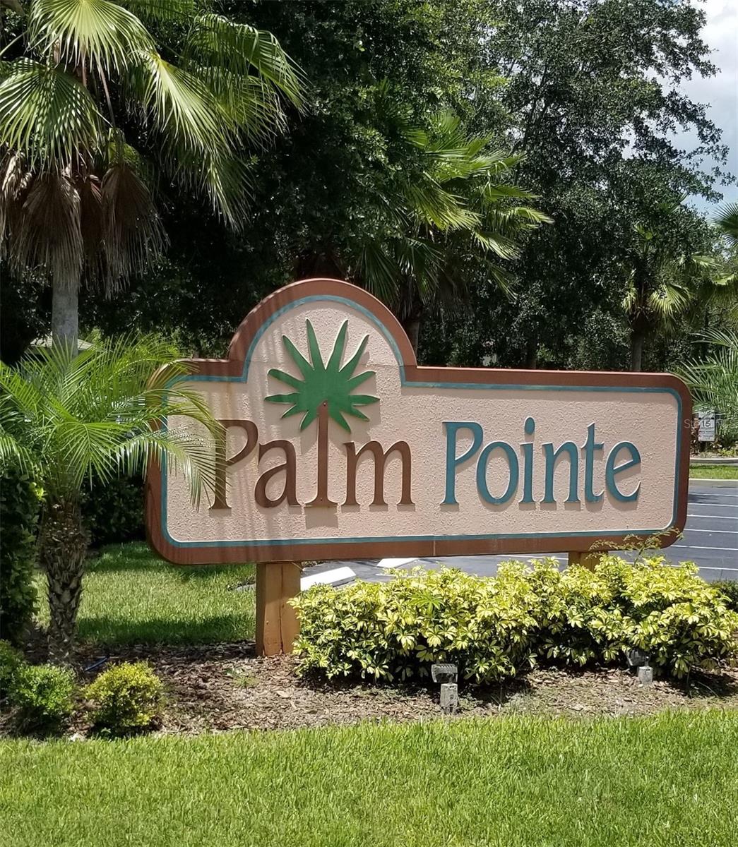 Very nice 2 bedroom, 2 bath condo located in the gated community of Palm Pointe. Enjoy a bright and airy layout featuring a spacious master bedroom and a comfortable living area, both with sliding doors that lead to a private lanai, perfect for relaxing or entertaining.
Residents of Palm Pointe have access to the amenities, which include a community pool and a clubhouse.