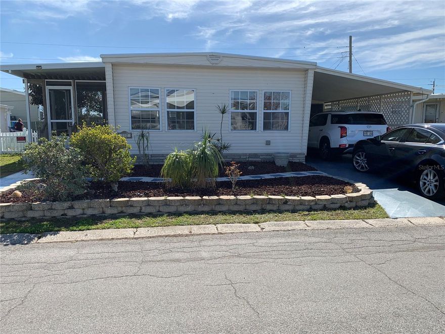 Welcome to Fairlane Acres, a vibrant land owned community offering a blend of convenience, charm, and modern updates. This recently updated 2-bedroom, 2. bath home sits on an expansive 1.5 lots, providing plenty of outdoor space for relaxation and entertaining. With thoughtful improvements throughout, this home is move-in ready and perfect for anyone seeking comfort and style.

The exterior is both inviting and practical, featuring a sturdy fence installed in 2020, offering privacy and security. In April 2023, the home was tented for termites, ensuring it remains in excellent condition. The property also boasts a newer A/C system, installed in 2018, and updated windows for enhanced energy efficiency and comfort.

Step inside to discover a fresh and modern interior, starting with 8ft ceilings, brand-new flooring throughout that creates a cohesive and stylish look. The drywall has been updated, giving the home a clean and contemporary feel. The kitchen is a true highlight, featuring a complete renovation with new cabinets, countertops, and fixtures. It offers an abundance of storage space, making it as functional as it is beautiful.

The bathrooms have also been updated with new plumbing, fixtures, and finishes, creating spaces that are both elegant and practical. A new hot water heater installed in 2024 ensures your daily routine is always comfortable.

The home is designed for convenience and comfort, with a newer dryer included and the added benefit of being sold furnished. Simply bring your personal belongings and settle in with ease.

Fairlane Acres is a wonderful community that combines a friendly atmosphere with convenient access to local amenities. This home offers a unique opportunity to enjoy modern updates and spacious living in a well-established neighborhood.

Don't miss your chance to own this beautifully updated home in Fairlane Acres. Schedule your showing today and experience everything this property has to offer!