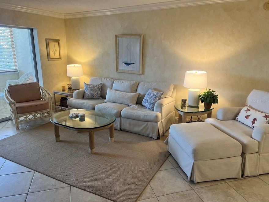 Second-Floor Condo in Sought-After Peppertree Bay. 30 day minimum stay. Starting between $250-$347/night!
Welcome to this beautifully maintained second-floor condo located in the highly desirable Peppertree Bay community on Siesta Key. Offering a tranquil pond view, this residence provides a peaceful coastal retreat just steps from the Gulf.
The condo features a full kitchen equipped with ample cabinetry and all essential cooking basics, making it ideal for both everyday living and extended stays. The open dining area flows seamlessly into the living space, creating a comfortable and functional layout.
Additional features include air conditioning and heating, in-unit washer and dryer, cable/satellite TV, high-speed internet access, and a non-smoking interior. The unit is thoughtfully equipped with linens, towels, dishes, utensils, and starter supplies for convenience and ease.
Peppertree Bay is a gated, amenity-rich community offering private beach access, a community pool, fitness center, tennis courts, and beautifully maintained grounds. Residents enjoy the perfect balance of resort-style living and serene surroundings, all just minutes from Siesta Key Village, shopping, dining, and Sarasota attractions.