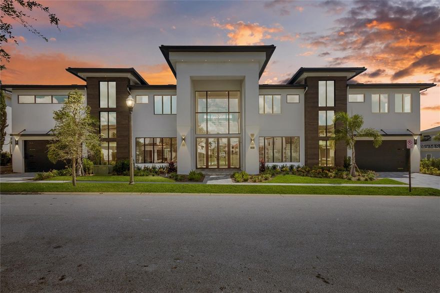 One or more photo(s) has been virtually staged. Welcome to Reunion Resort, where dreams come to life! Just 10 minutes from Disney, this brand-new custom designed MEGA MANSION offers the ultimate Florida luxury lifestyle. It is not only a lavish retreat but also a fantastic turn-key investment opportunity for you and your family. Step into the epitome of luxury and custom design with this residence, showcasing 15,319 square feet of flawless indoor and outdoor living spaces. The estate showcases natural elements, premium finishes, a stunning resort-style pool and spa, featuring a meticulously crafted 46,000-gallon POOL spanning 1,800 square feet, designed by American Pools and Spas. The two-story, enclosed POOL AREA includes a SWIM-UP pool BAR and an expansive 4,000-square-feet Lanai Entertainment Area— one of the largest in Reunion! Perfect for extravagant gatherings, this space is equipped with a fully functional outdoor kitchen and versatile entertainment zones. Enjoy the serenity of an on-site fitness room and a rejuvenating sauna, creating the ultimate relaxation. The Lanai also offers a top-notch projector and screen for entertainment, sitting on a double lot of total 0.51 acre and East Facing Back Yard, all set against a backdrop of natural beauty provided by the conservation area view. This luxurious estate boasts a MASSIVE open floor plan and 12 EN-SUITE bedrooms and a total of 15 bathrooms, including THREE PRIMARY SUITES—one on the MAIN FLOOR and TWO on the upper level—ensuring ample space and privacy. TWO LAUNDRY ROOMS, each equipped with washer-dryer sets, are conveniently distributed across BOTH FLOORS. Designed for entertaining, the stunning kitchen features DUAL EXPANSIVE ISLANDS, two SUB ZERO fridges, and the large PANTRY. Culinary enthusiasts will appreciate the well-equipped scullery, complete with its own pantry and sleek QUARTZ countertops. The UPPER floor continues to impress with a SKY LOUNGE with a BAR, a generous LOFT, an inviting BALCONY, an additional GAME ROOM, and a GRAND THEATER with a 220-inch SCREEN and PROJECTOR. Double STAIRCASES and an ELEVATOR provide seamless access throughout the home, while seven HVAC units and four tankless water heaters ensure both comfort and efficiency. The resort features three PGA Golf Courses designed by Jack Nicklaus, Arnold Palmer, and Tom Watson, as well as a water park and tennis facilities. Schedule your private viewing today and discover your next investment home! **REUNION RESORT TRANSFERRABLE ACTIVE MEMBERSHIPS that will give you full access to Reunion Resort amenities.**