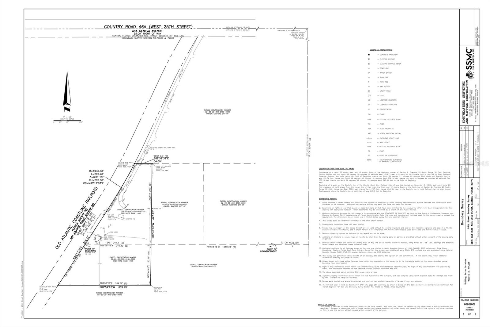 ACREAGE & UNREC - Land