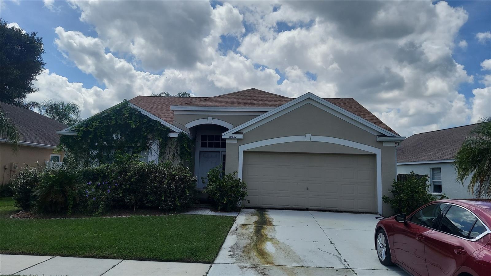 This one-story home offers 3 bedrooms and 2 bathrooms with a 2-car garage. The property is sold as-is and has experienced fire damage in the kitchen, presenting an opportunity for renovation and personalization. The backyard is fully enclosed with a wood fence, providing privacy and outdoor space. Schedule a showing today!