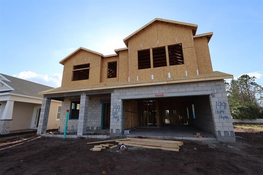 Under Construction. Discover this stunning new construction home at 1284 Hyde Street in Saint Cloud. This impressive 5-bedroom, 4-bathroom home spans 3,556 square feet and features an open-concept living space perfect for both daily life and entertaining.

Additional highlights include a bonus room and guest bedroom on the first floor, a butler's pantry, a huge upstairs loft, an open-concept floorplan that enhances flow and functionality, a lanai, and a 3-car garage.

The home showcases exceptional design quality with attention to detail in every room. The open-concept layout creates seamless transitions between living areas, making it ideal for family gatherings and social occasions. The owner's bedroom provides a private retreat with its en-suite bathroom and large walk-in closet.

Built by M/I Homes, this new construction home represents the latest in design trends and building standards. Each room has been carefully planned to maximize both comfort and functionality, creating spaces that adapt to your lifestyle needs. The 4 bathrooms are strategically positioned throughout the home, ensuring convenience for family members and guests.

This home combines spacious living with thoughtful design elements that make daily life more enjoyable. Experience the benefits of new construction living in this exceptional Saint Cloud home. Contact us today for more information!