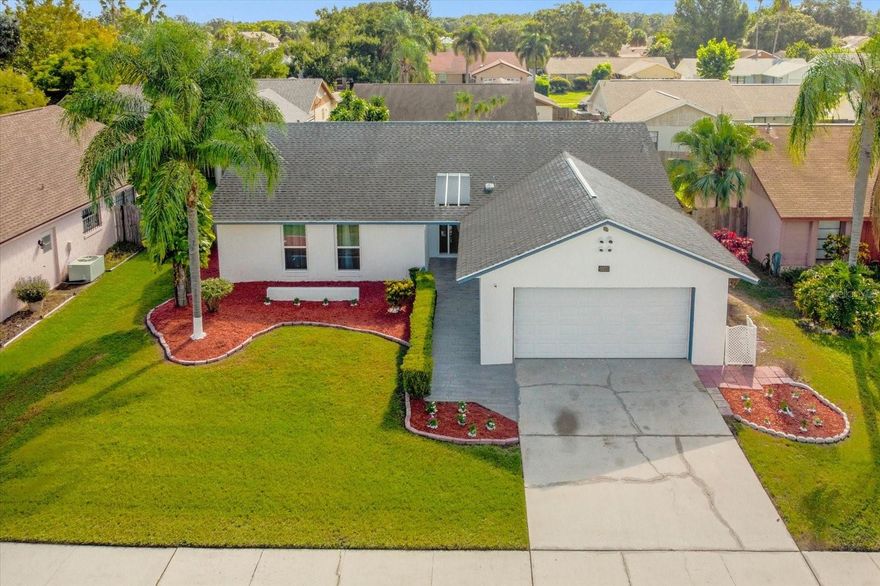 **PRICE REDUCTION** Don't miss out on this GREAT DEAL! Fully UPDATED, 3 bedroom, 2 bath POOL home plus OFFICE in the community of Sky Lake South in South Orlando!  Beautiful landscaping greets you as you walk up to the home.  Inside you'll find easy maintenance WOOD-LOOK TILE FLOORING, new paint and a fabulous OPEN LAYOUT.  Gorgeous kitchen features ISLAND, GRANITE COUNTERTOPS, MODERN BACKSPLASH, and STAINLESS APPLIANCES.  Dining area next to the kitchen.  Kitchen overlooks living room with contemporary FIREPLACE and FRENCH DOORS that lead to pool area out back.  The primary bedroom is spacious and includes WALK-IN CLOSET and EN SUITE BATHROOM. Primary bathroom offers DUAL SINKS, door to pool area and HUGE WALK-IN SHOWER. There are 2 additional bedrooms as well as an updated full bath.  Out back you'll find a SPARKLING POOL for enjoying the Florida outdoors. Great location with quick access to 417, 528, downtown and the turnpike.  This MOVE-IN READY home won't last long!! **Be sure to check out the 3-D Interactive Video Tour**!!