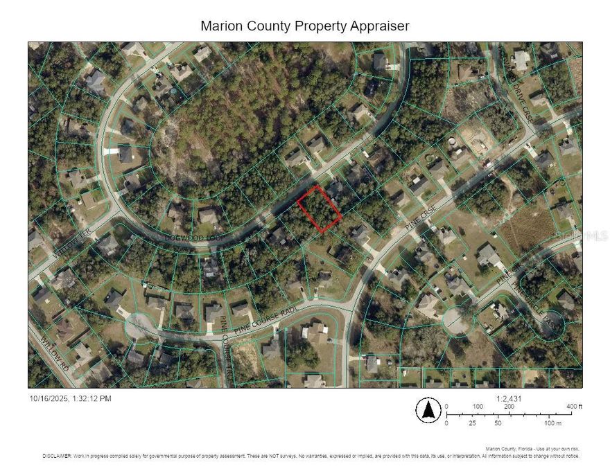 Situated between Baseline Road and Maricamp Road in a fast-growing area of SE Ocala, this 0.23-acre lot offers the perfect opportunity to build your dream home. Located in a quiet neighborhood with a mix of new construction and established homes, the lot is ideally positioned on a paved road with convenient access to schools, shopping, medical facilities, and recreational areas.