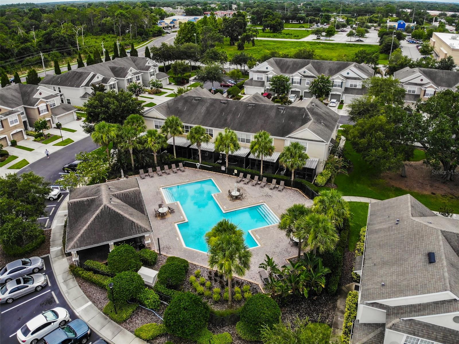 Check out this 3 Bedroom, 2 Bathroom Rental Home on a large pond in the Summerfield Golf Course community! Available Sept 1st for Rent AS-IS. The community amenities, just one block away, includes 2 large pools, indoor gymnasium, workout facility, tennis courts, sand volleyball courts, softball diamond, pickleball courts, dog parks, and their own Summerfield Elementary. The public golf course is available year round and the location is close to I-75 and all your shopping pleasures. The split floor plan home includes NEW tile flooring throughout, NEW paint throughout with a screened/covered back patio to relax and view the large pond. Lawn care included. HOA approval required. Equal Housing Opportunity.