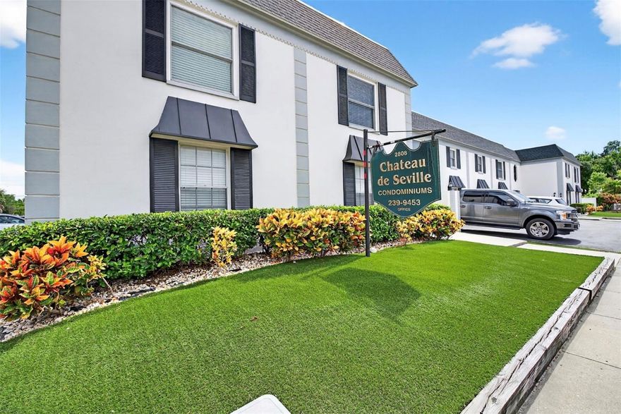 Welcome to your fully furnished second-floor condo, located in the highly desired Chateau De Seville community in South Tampa! This light and bright unit offers modern comfort and convenience just minutes from the University of Tampa, South Howard Avenue’s vibrant dining and nightlife, Downtown Tampa, Channelside, and Bayshore Boulevard. The gated community boasts lush green landscaping and a beautifully maintained central garden courtyard, offering a peaceful and private atmosphere in the heart of the city. Inside, you’ll find new luxury vinyl flooring, an open living, dining, and kitchen area with granite countertops and stainless steel appliances, plus stylish finishes throughout. The condo includes two spacious bedrooms with ample closet space and a modern, updated bathroom. Additional highlights include furnished interiors for an easy move-in, concrete block construction for quiet comfort, and walking distance to Publix and local shops. The property is also zoned for Plant High School District, making it ideal for professionals, small families, or students. Enjoy the best of South Tampa living: furnished, secure, and surrounded by lush greenery, at Chateau De Seville!